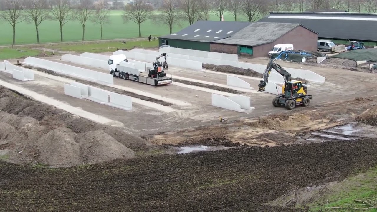 Zelhem keerwanden proefboerderij LELY