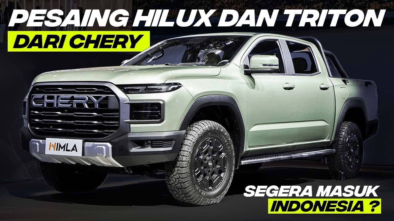 Penantang Baru dari CHERY di Kelas Double Cabin! Siap Lawan HILUX dan TRITON !?