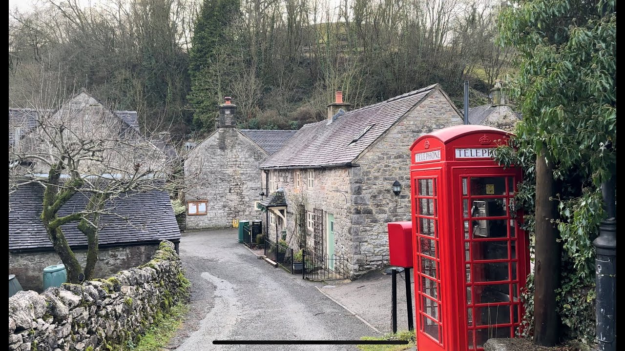 UK's Stone Village of Peak District🇬🇧 MILLDALE | Derbyshire |TOWN 🇬🇧🏞️🏡🌲