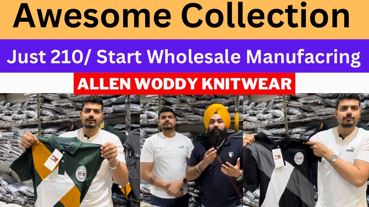 BESTMANUFACTURER IN LUDHIANA Allen WODDY knitwear