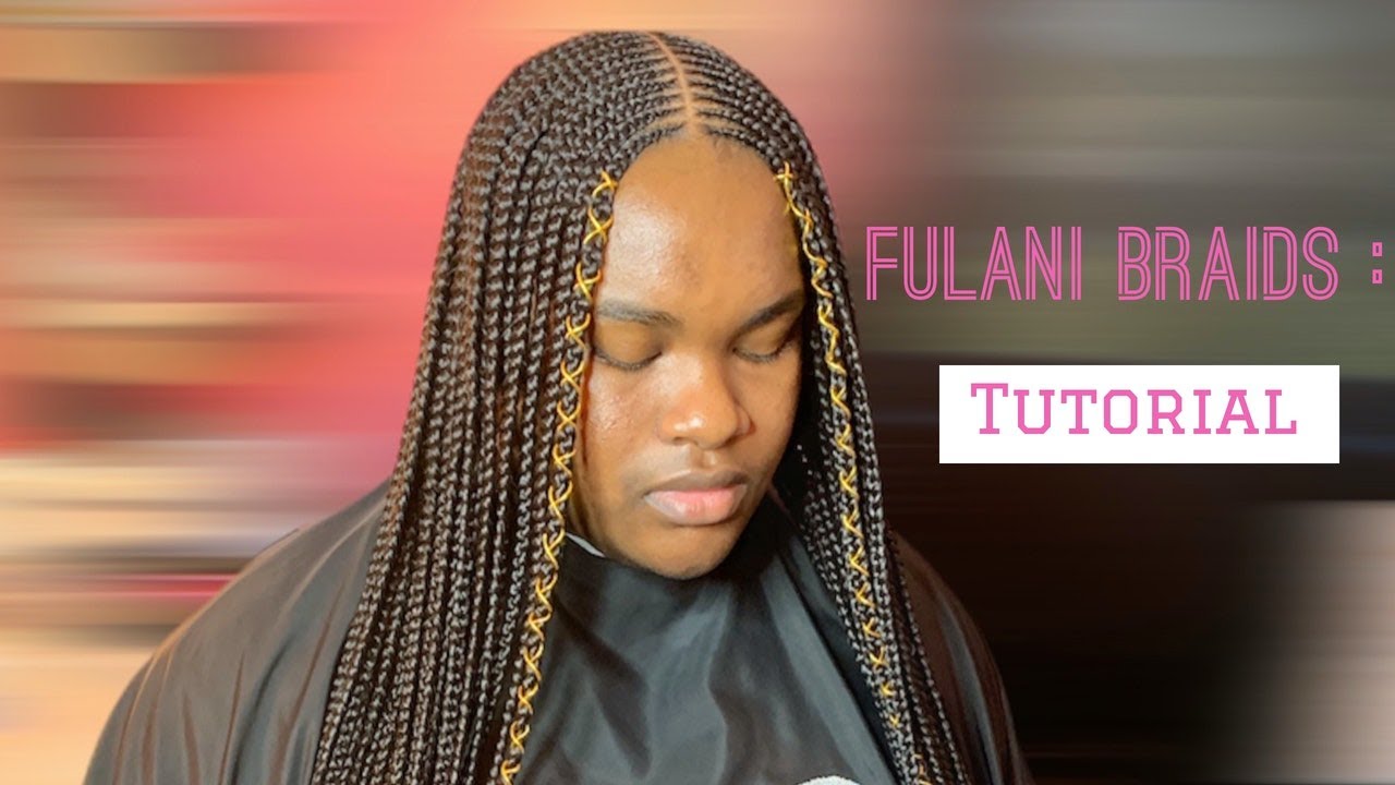Fulani Braids: Tutorial l 2 Layer Tribal Braids l PolishedByTesia