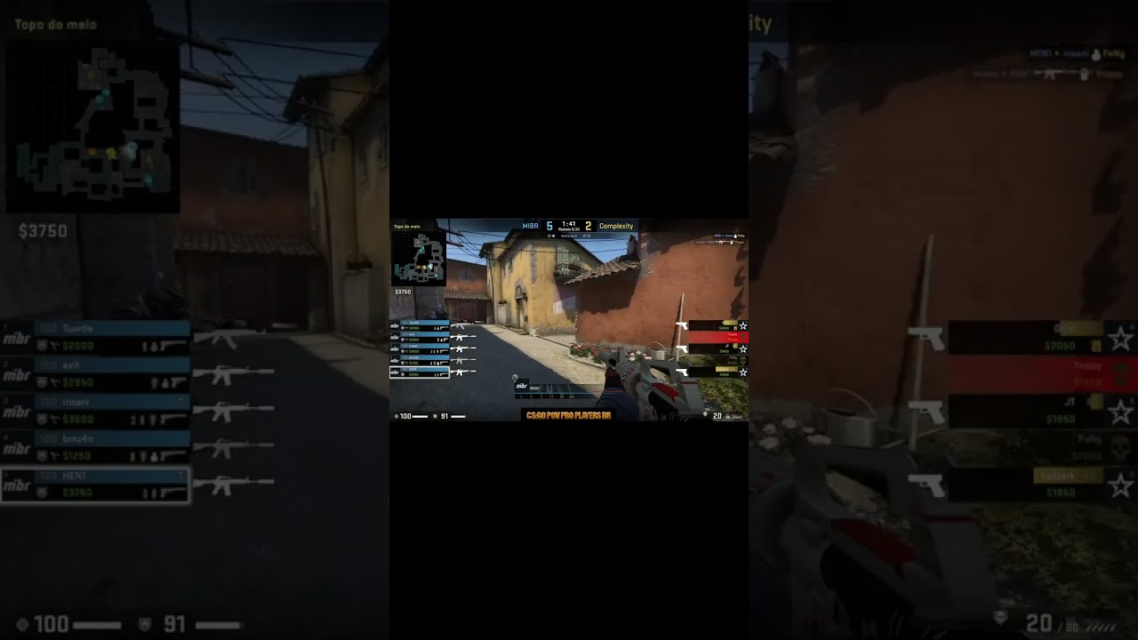 4K MIBR HEN1 vs Complexity (Inferno) IEM RIO 2023 S.A Closed Qualifier