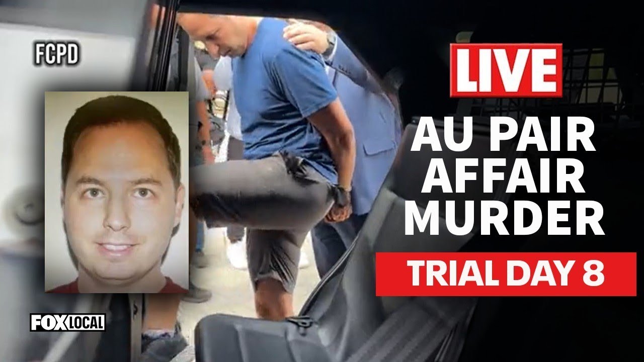 LIVE: Brendan Banfield au pair trial day 8