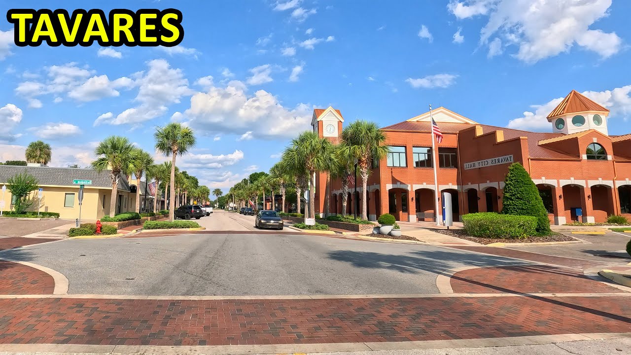 Tavares Florida Driving Through
