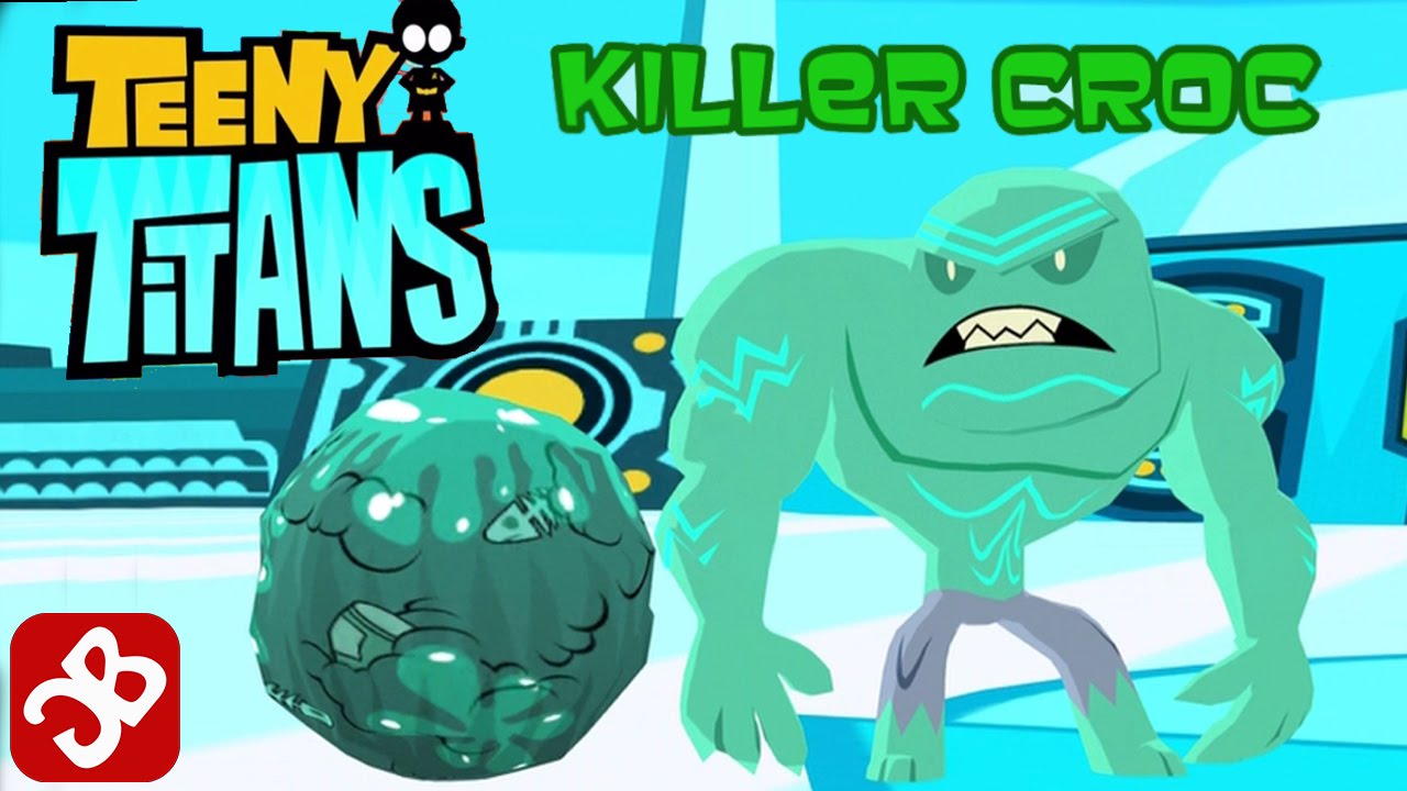 Teeny Titans - Killer Croc- New Figure - iOS / Android - Gameplay Video