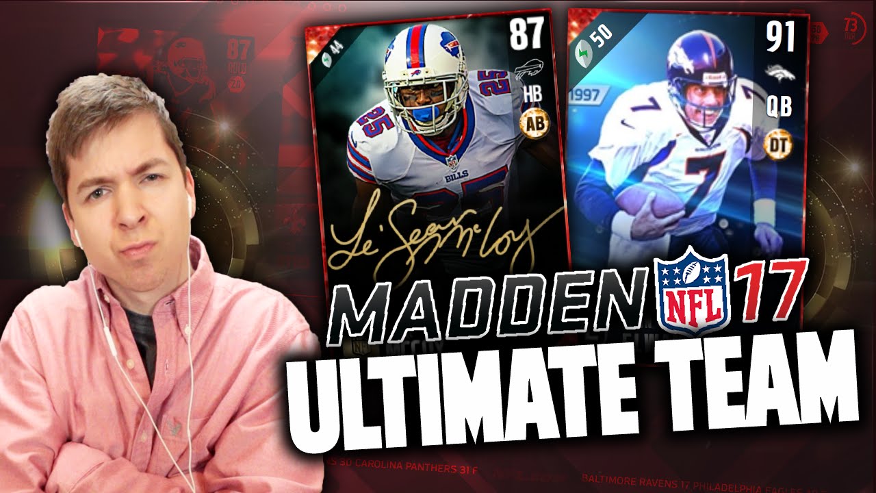 SIGNATURE MCCOY IS A BEASTTT!! MADDEN 17 ULTIMATE TEAM EP. 1
