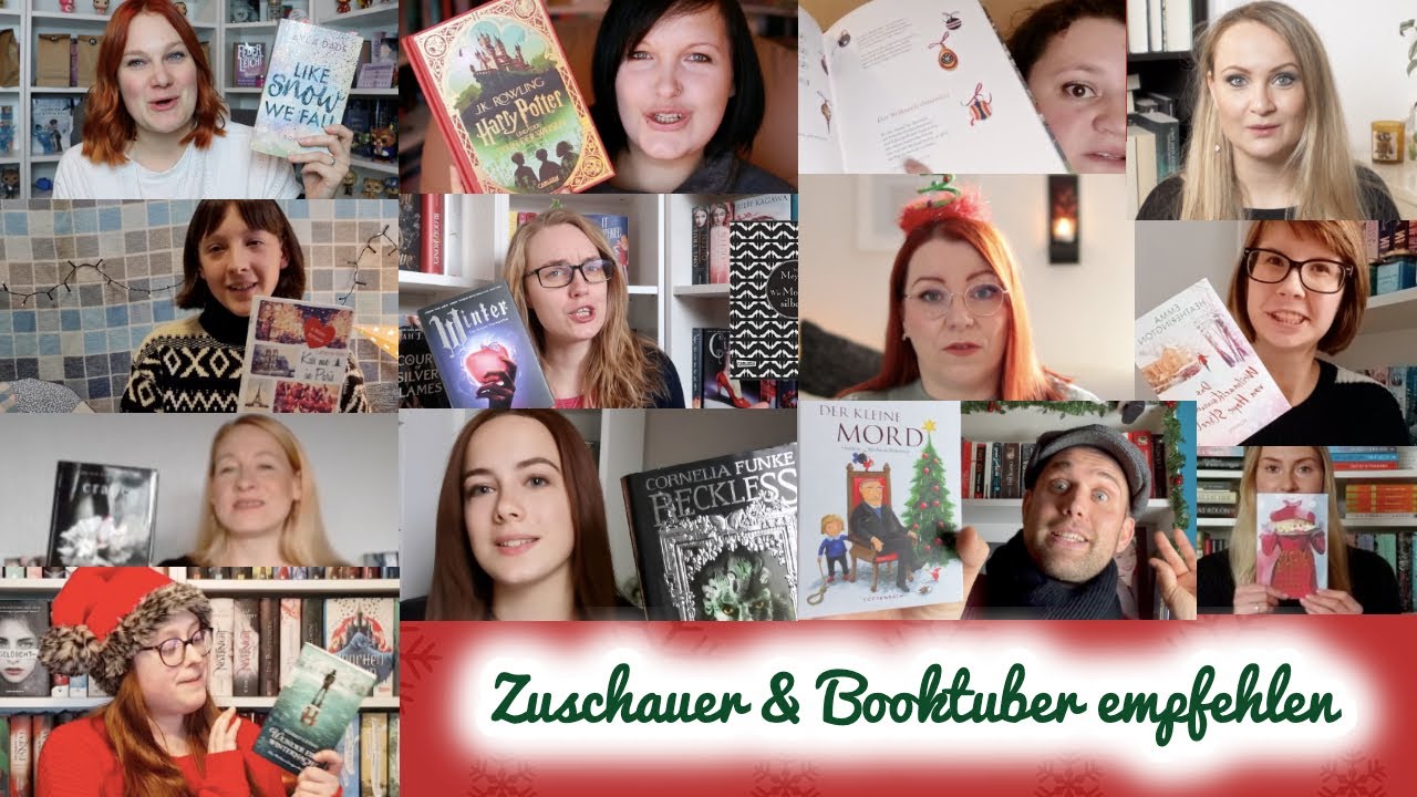 TOP-Weihnachtsbücher: Zuschauer und Booktuber empfehlen Bücher