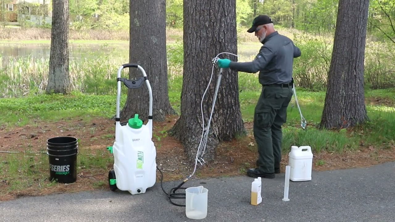 Introducing the AMP I.V. | High-Volume Tree Injection System from Arborjet | Ecologel