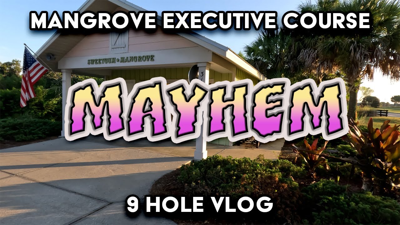 Mangrove Executive Golf Course The Villages Florida 2023 Monday Mayhem Round Golf VLOG 14