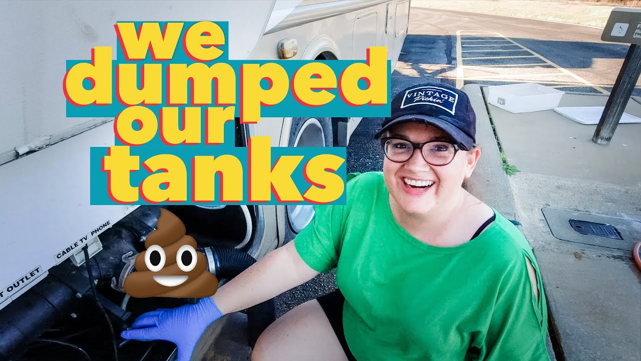 we dumped our tanks! | The Honeycutt Crew | RV USA