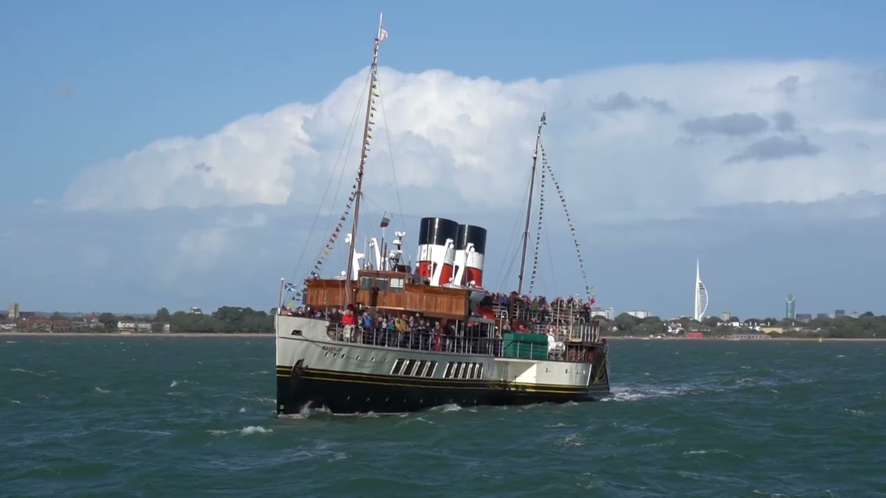 PS Waverley on the Solent