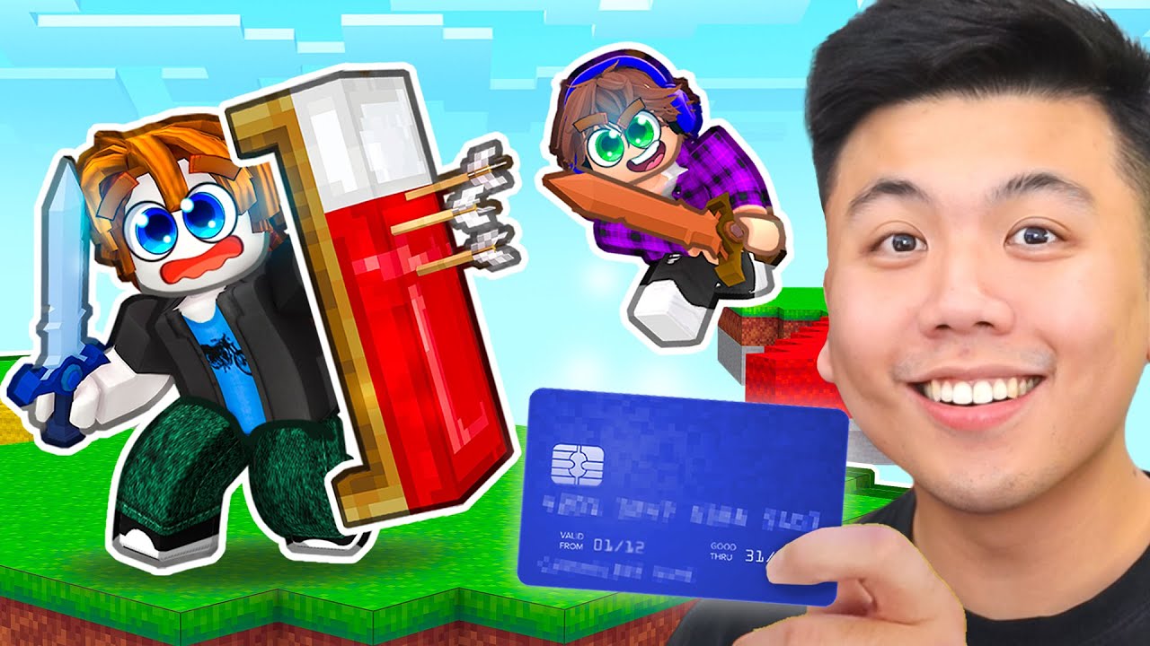Я потратил 7498 долларов в ROBLOX Bedwars!