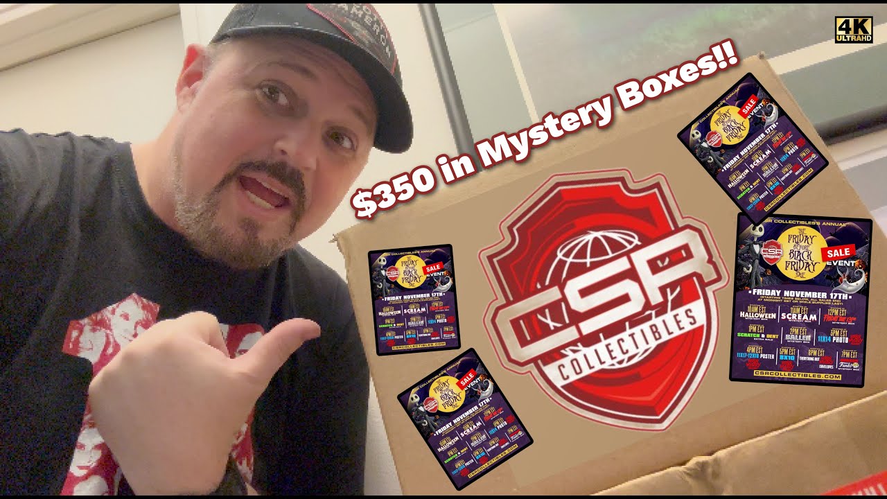 CSR Collectibles Funko Horror/Friday The 13th Mystery Box's! Friday Before Black Friday Unboxing!