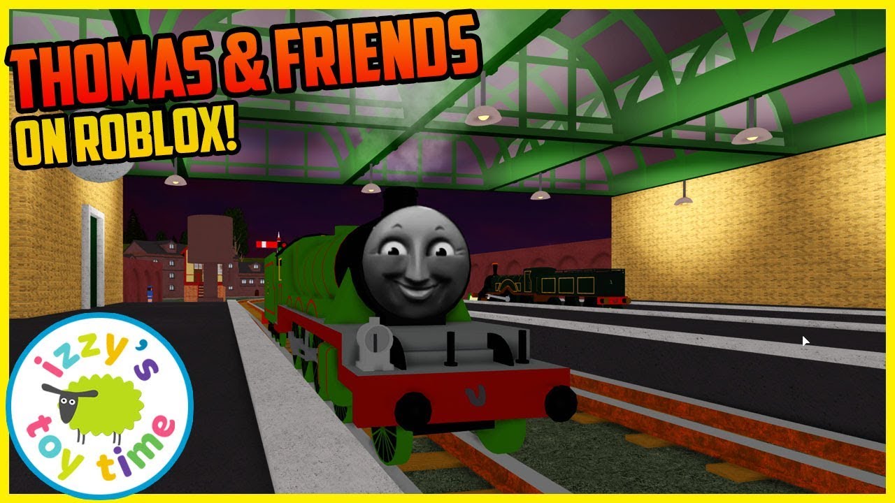 Let's Play THOMAS AND FRIENDS on ROBLOX! Cool Beans Railway?!