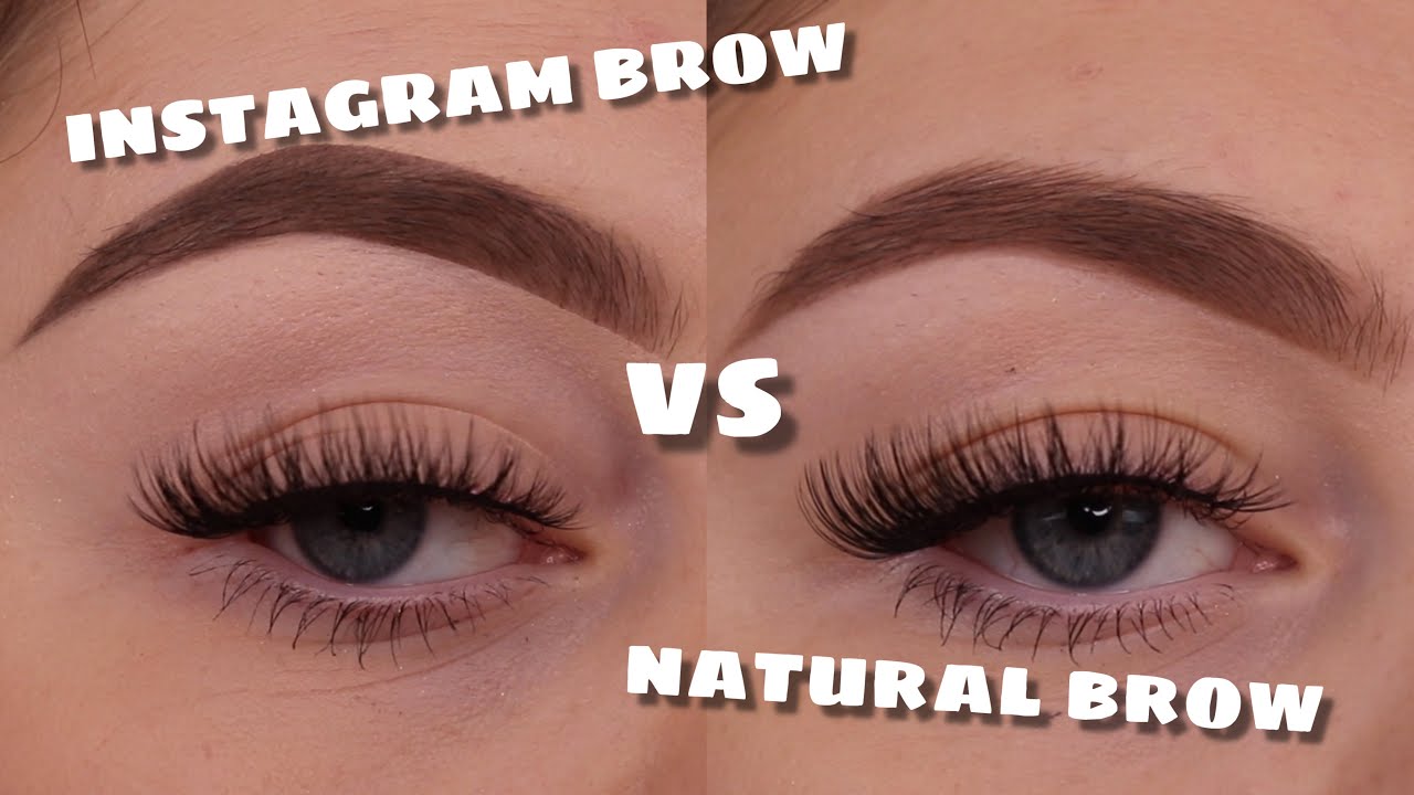 HOW TO GET INSTAGRAM & NATURAL BROWS! TUTORIAL | Liah Morley