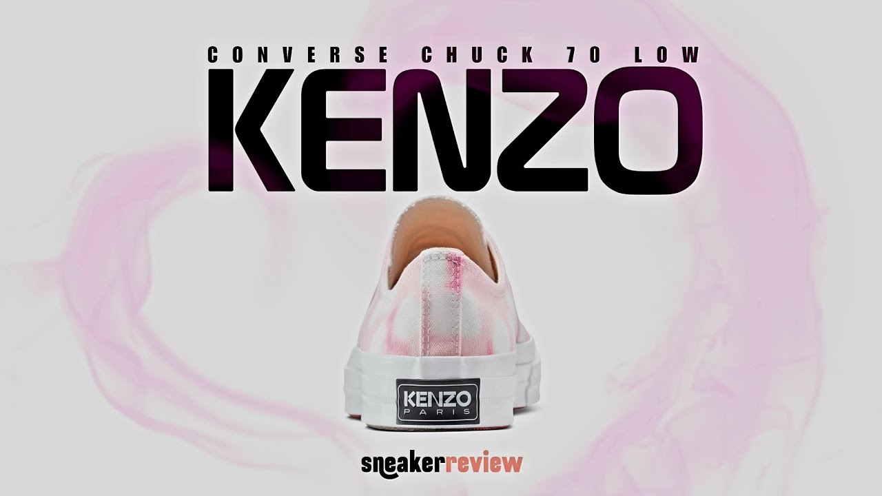 KENZO PARIS x Converse Chuck 70 Low DETAILED LOOK + REVIEW