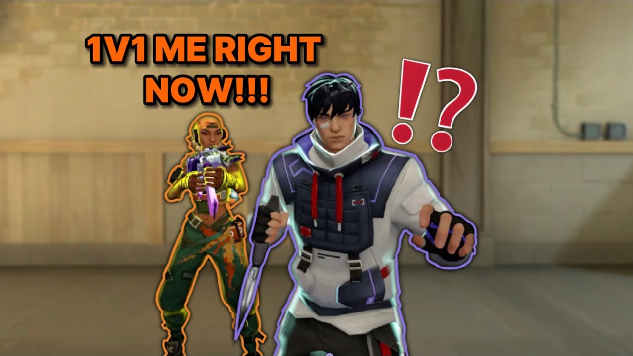 valorant skirmish with friends is ACTUALLY entertaining..