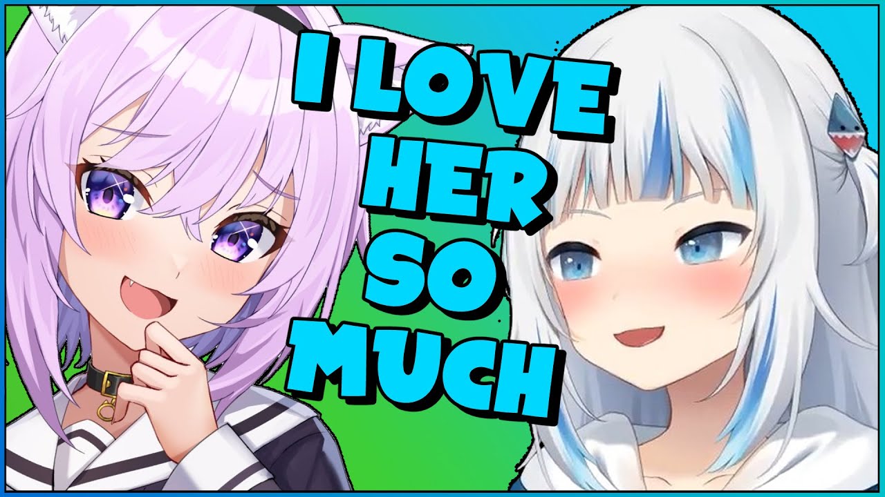 Gura sent Okayu a friend request after seeing this - Okayu Clip included