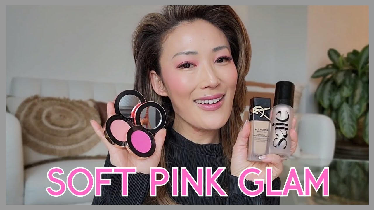 Soft Pink Glam Makeup Tutorial 