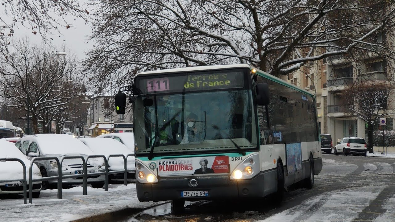 Bus 111 RATP - Terroirs de France - Champigny RER