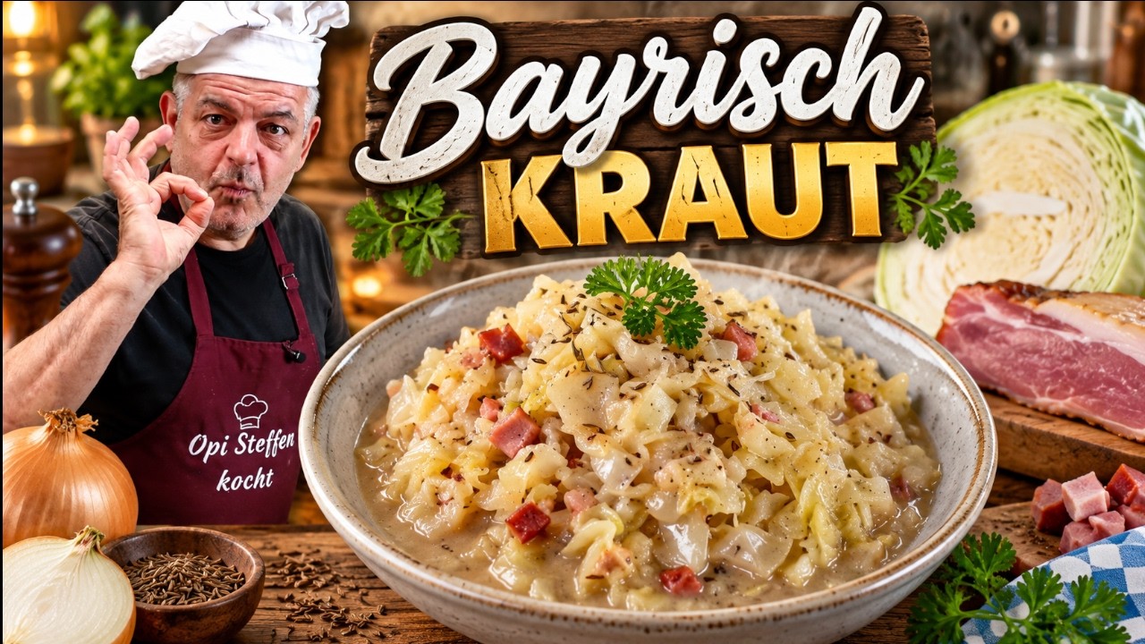 Bayrisch Kraut-so machst du das traditionelle Gericht ganz einfach selbst !