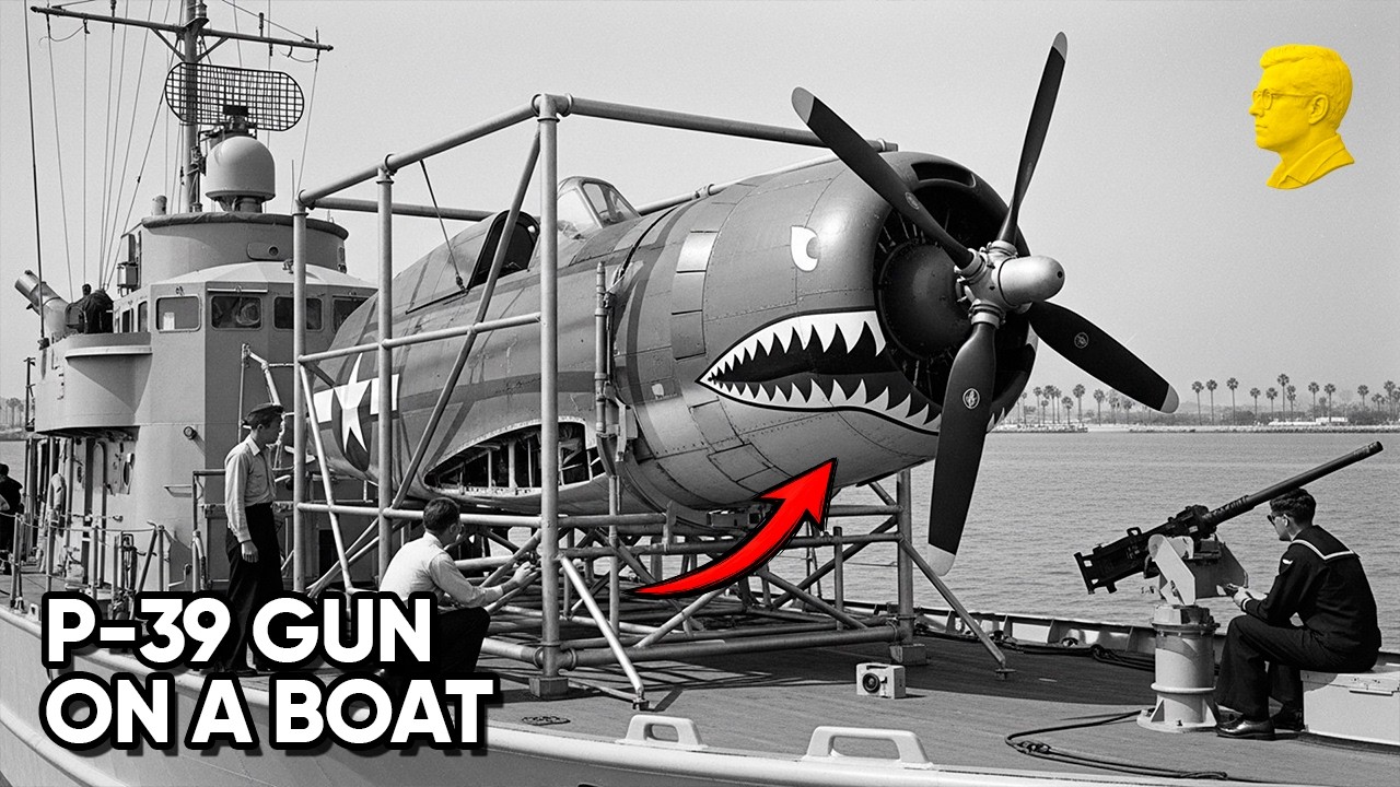 When a P-39 Airacobra Gun Was Mounted on a Patrol Boat — and the Japanese Took Notice