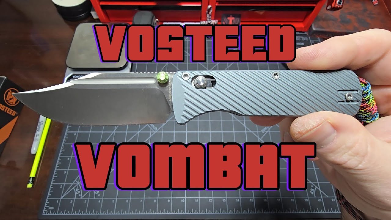 @vosteed_cutlery Vombat - Another small footprint crossbar lock knife - New feature!!