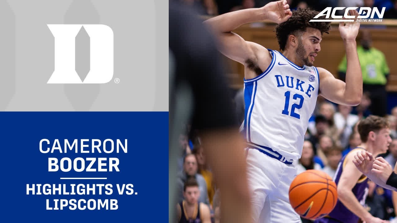 Duke's Cameron Boozer's Double Double Propels Duke To Victory