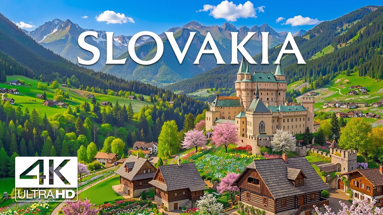 Slovakia 4K | Hidden Beauty of Europe – Alpine Landscapes, Castles & Calm Countryside