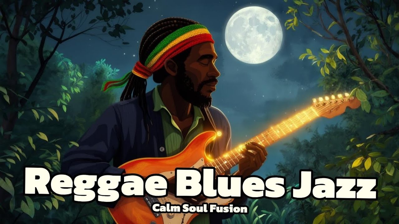 2-Hour Reggae Blues Jazz: Calm Soul Fusion 