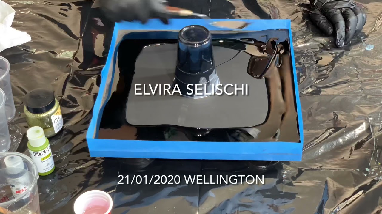 Testing some new pigments with Elichem Resin (January 21, 2020)
