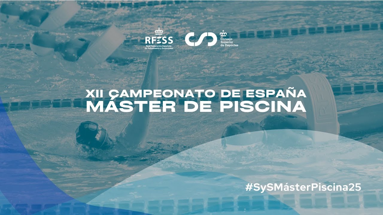 #SySMásterPiscina25 | 200 metros natación con obstáculos 30-54 masc | J1 S1