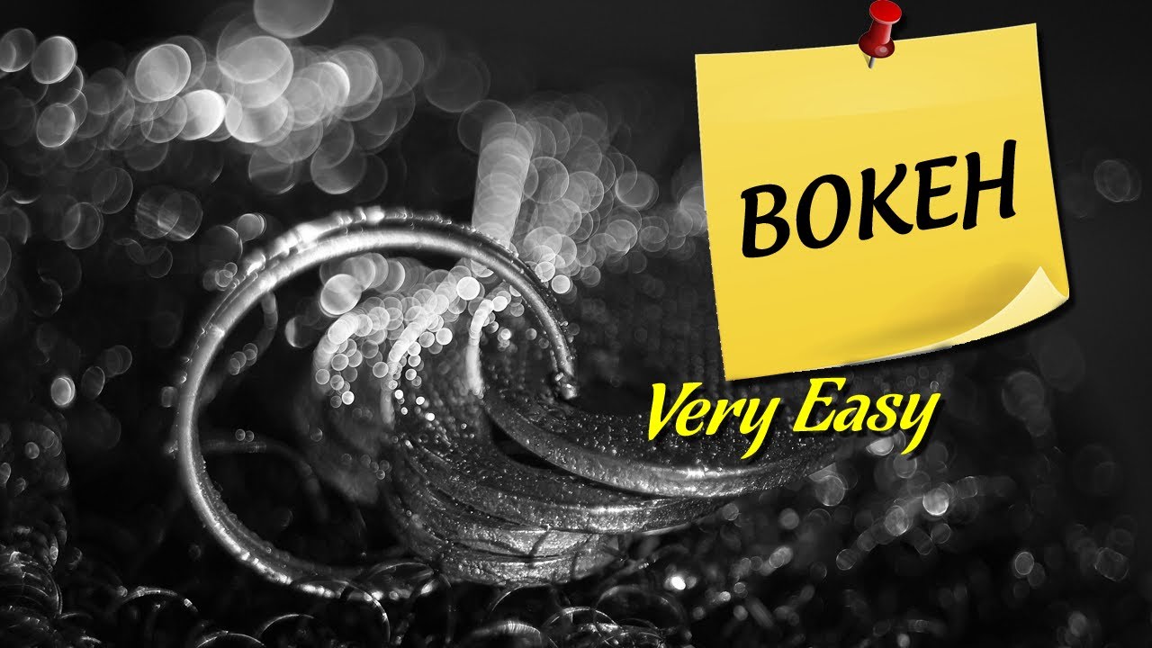 Shooting Bubble Bokeh, The Easy Way