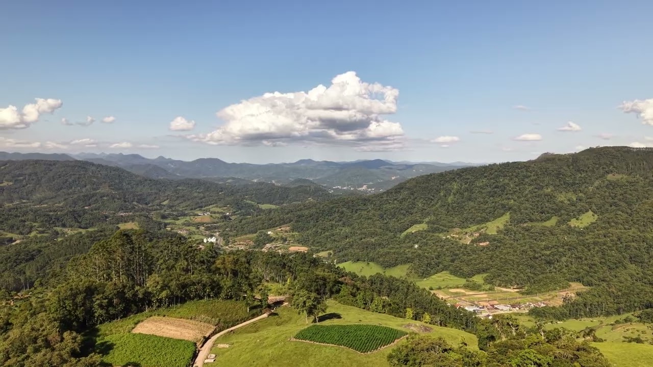 Voo de Drone DJI mini 5 PRO no Morro em Pomerode