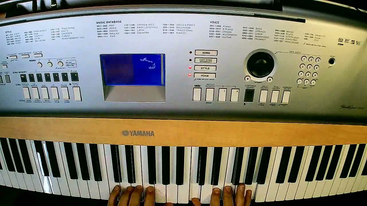 YAMAHA DGX 620 (15 min. of PRESET sound testing) HiQ sound