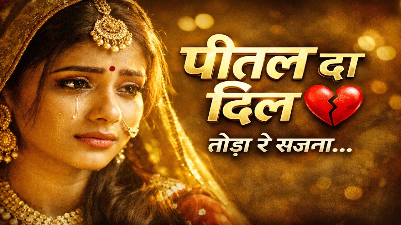 पीतल दा दिल 💔 | दिल तोड़ा रे सजना | Pital da dil | Heart Touching Romantic Song | 10Pm Music