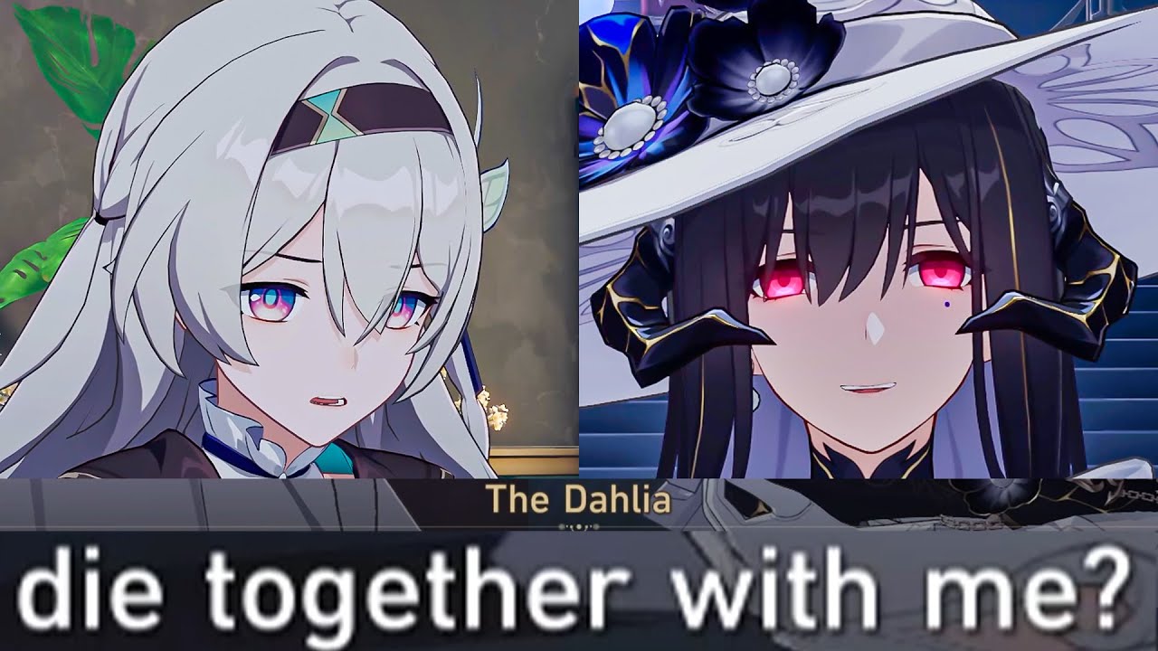 FIREFLY First Met DAHLIA Cutscene Honkai Star Rail 3.8 HSR Penacony Story