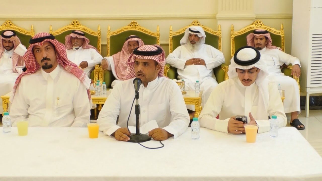 الامسية الشعرية / ناصربن متعب الزعبي / فلاح المورقي / نبيه السريح