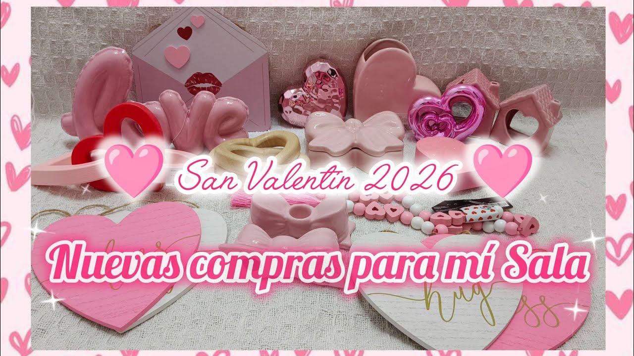 Nueva decoración para mi Sala #sanvalentin #love #coquette #diadelamoryamistad#sala#livingroom#pink 