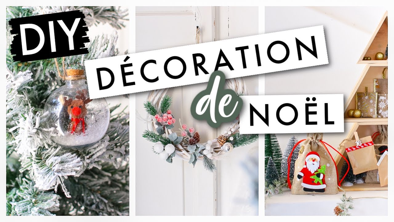 5 DIY & ASTUCES : DECO DE NOËL