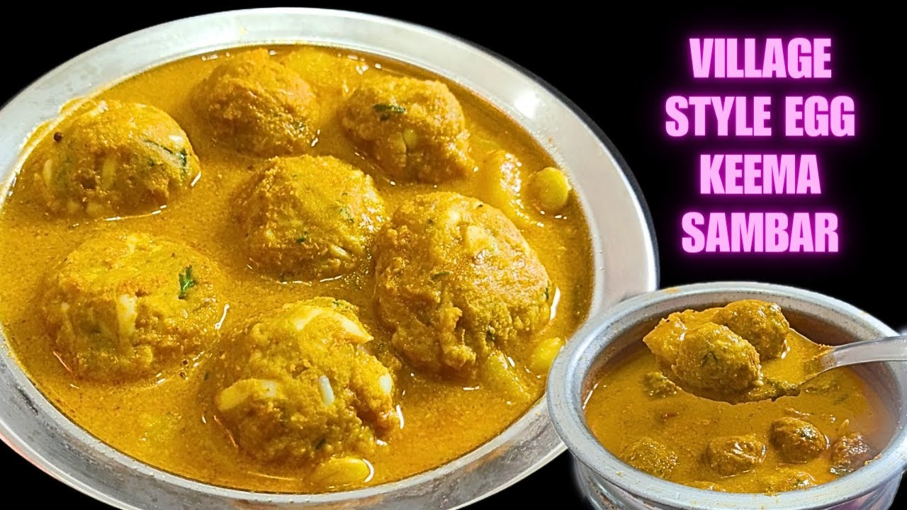 ಎಗ್ ಕೀಮಾ ಸಾಂಬಾರ್ ಚಪಾತಿಗೆ ಅನ್ನಕ್ಕೆ ರೊಟ್ಟಿಗೆ ಸೂಪರ್ ಒಂದು ಸಲ ಈ ವಿಧಾನದಲ್ಲಿ ಟ್ರೈ ಮಾಡಿ | Egg Keema Sambar