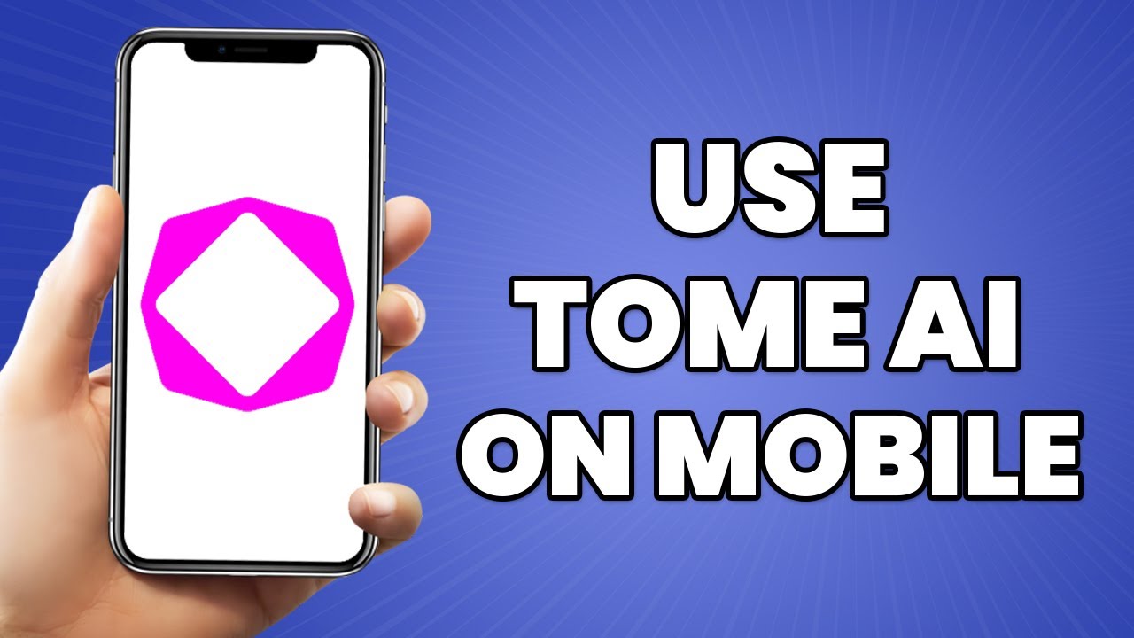 How To Use Tome AI On Mobile (2023) Tutorial