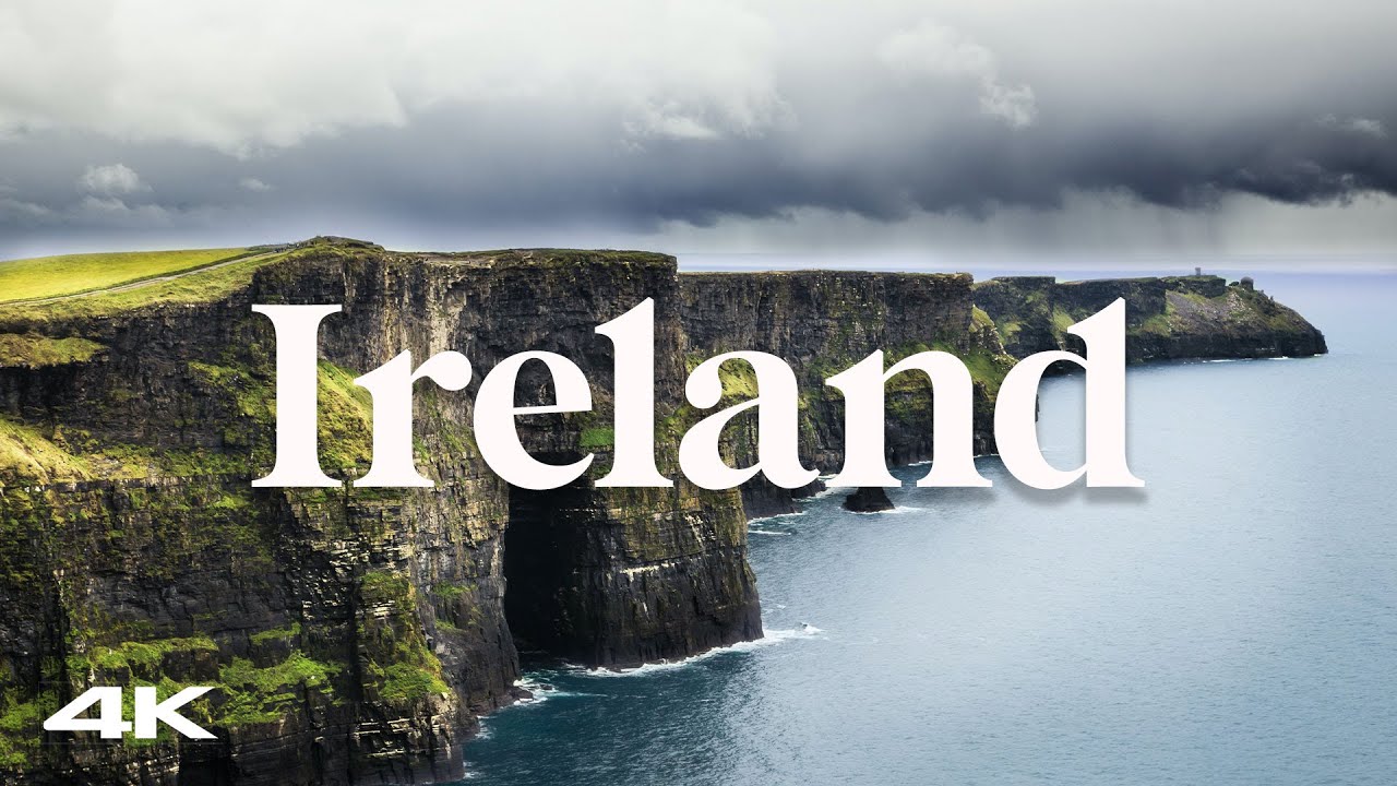 SOAR OVER THE WILD BEAUTY OF IRELAND'S COASTLINE