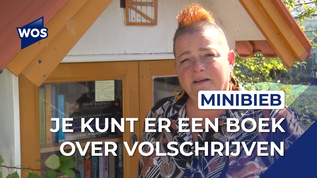 Je kunt een boek volschrijven over de minibieb van Renate
