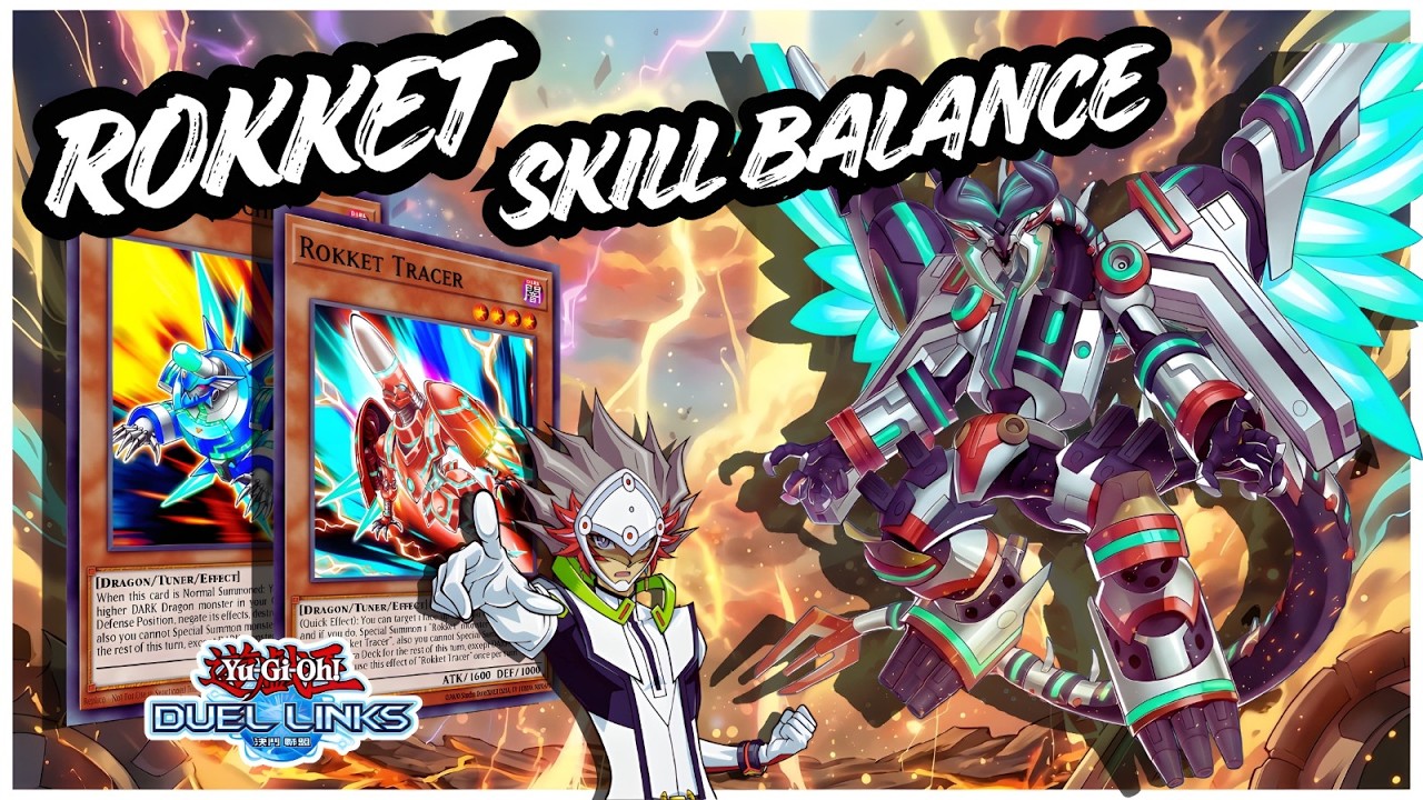 ROKKET DECK DUEL LINKS | SKILL BALANCE TRANSCENDING STRENGTH RANKED GAMEPLAY