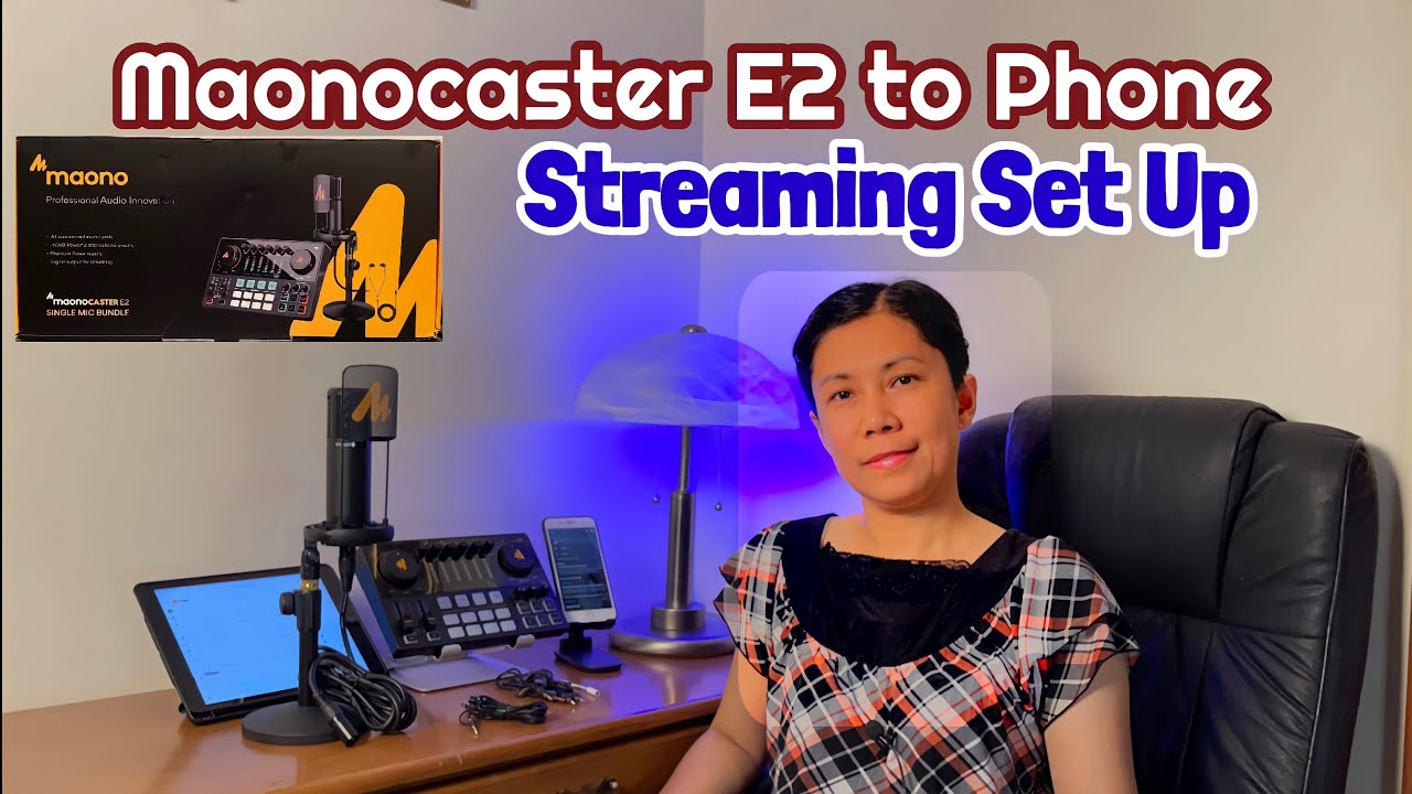 Настройка Maonocaster E2 для подкастинга или потоковой передачи данных по телефону