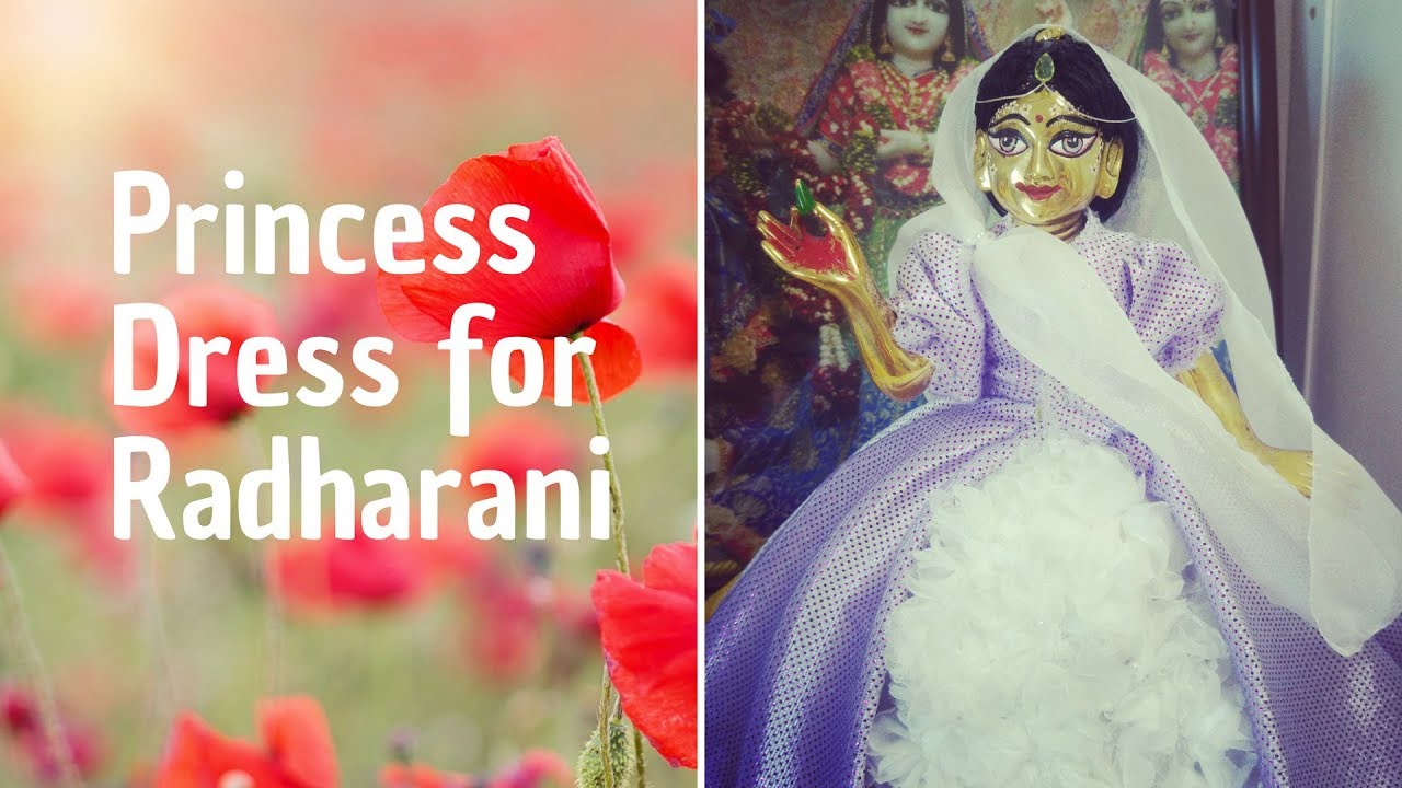 Princess Dress for Radharani | Vedic DIY