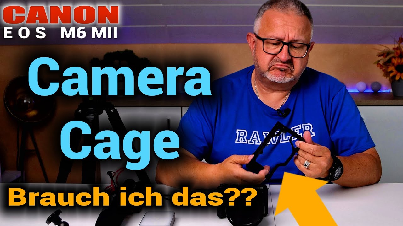 📸 Camera Cage | Kamera-Käfig | Canon EOS M6 Mark 2 | Ist das sinnvolles Zubehör?