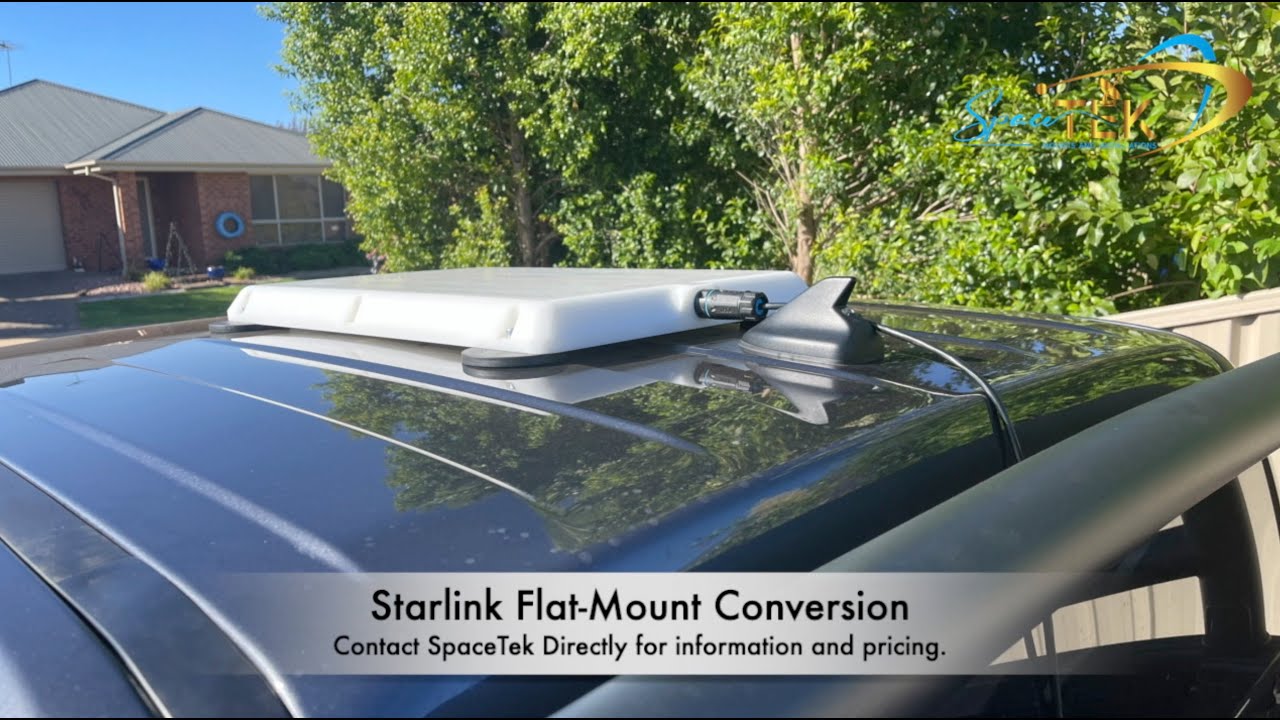 IP68 Flat-Mount Starlink Conversion