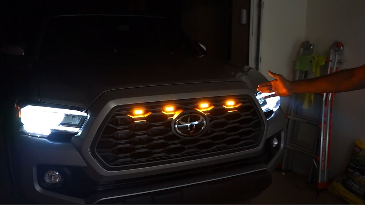 2020 Toyota TACOMA TRD OFF-ROAD Raptor Lights!